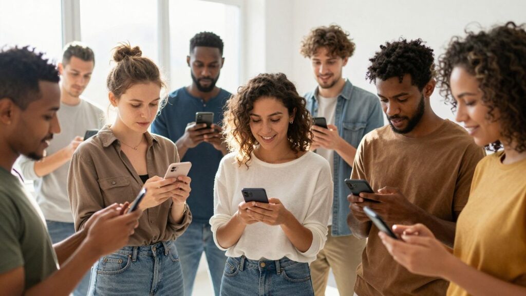 Personas unidas, oportunidades de negocio, ambiente positivo.
